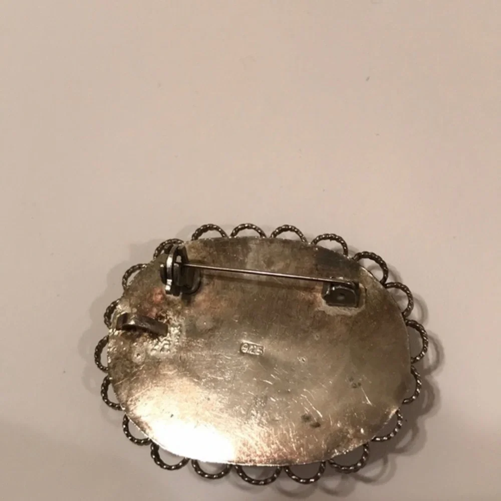 Vintage sterling 925 pin/pendant